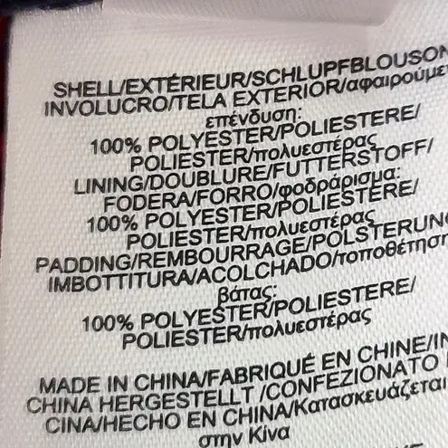 Brooks Brothers Quilted Womens Navy Blue Size 6P Jacket Snap Button Closure - Image 9