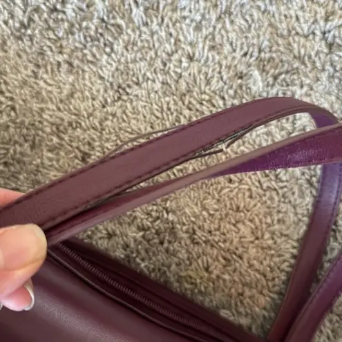 A New Day Maroon laptop bag target  with insert