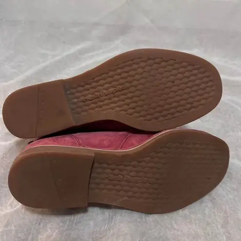 Hush Puppies  GENUINE LEATHER RUST RED BOOTIES LACED SZ 7 WOMENS - Image 6