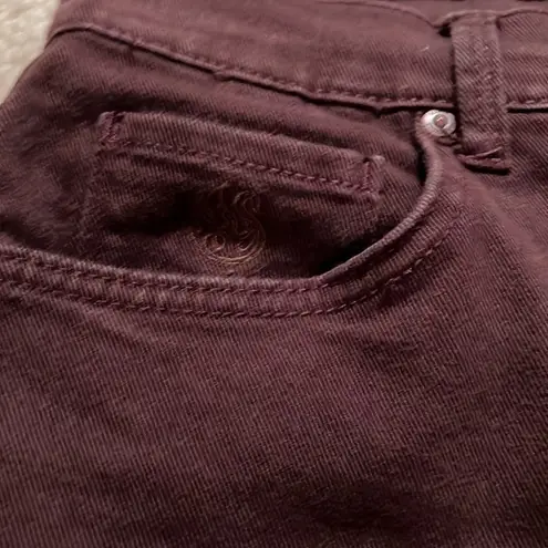 Gloria Vanderbilt brown jean capris Size 8