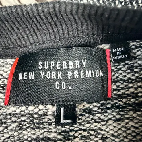 Superdry New York 5th Ave Longline Sweatshirt Dress β Size L