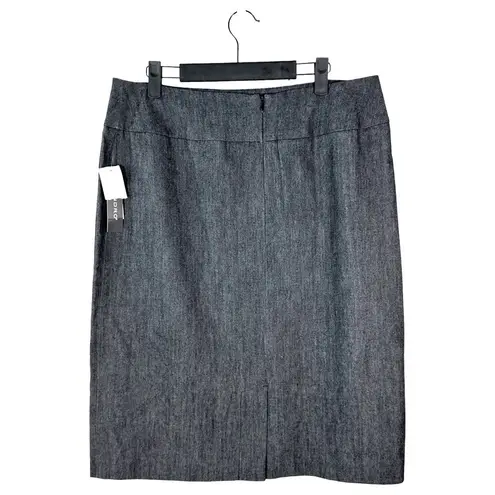 Sandro Black Knee Length Pencil Skirt Size 14 NEW with Tags