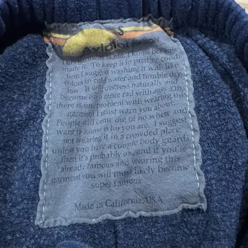 Aviator Nation Navy Smiley 2 Sweatpants Women’s Small