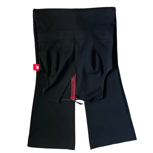 Spanx ‎ Perfect Sleeveless Flare Leg Jumpsuit in Classic Black Size Medium Petite