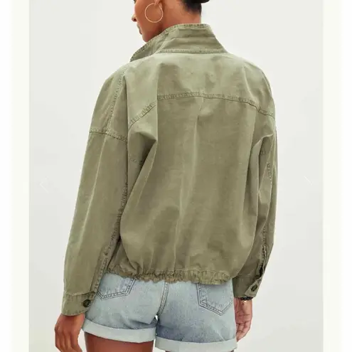 Velvet by Graham & Spencer Nicola Casual Jacket Size Large Green