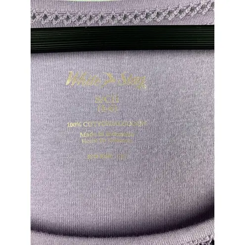 White Stag Womens Lavender Tank Top S 100% Cotton