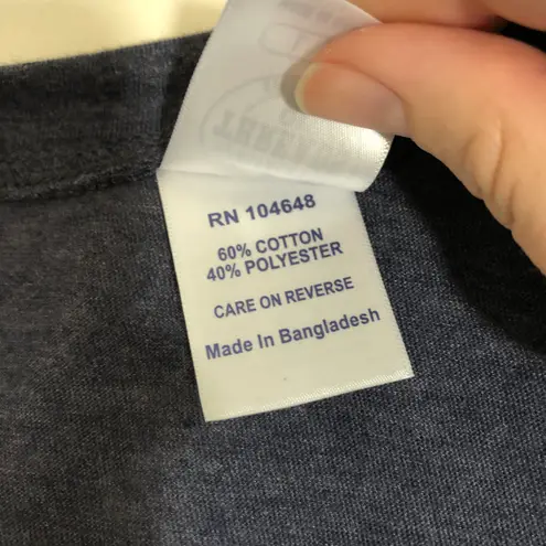 Rivalry Threads NWOT Large Blue Pennsylvania Quakers Tunic Tee Top New - Image 5