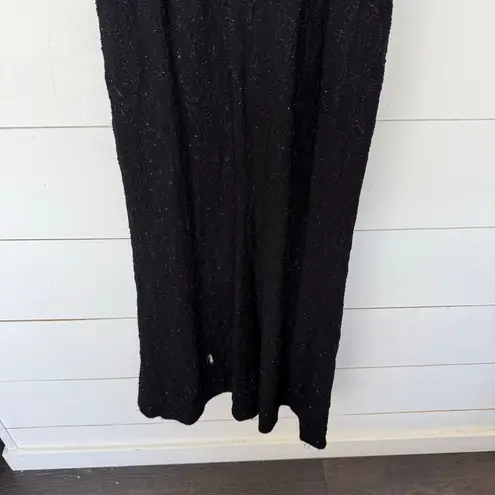 Vintage Marie St Claire Women’s 4 Black Beaded Dress