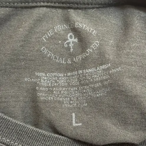 The Prince Estate Purple Rain Graphic Tee Black Men's Large