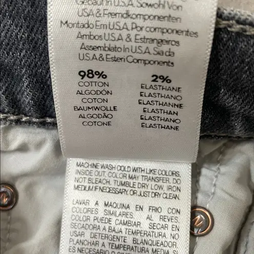 Mother THE EASY DOES IT" SHORT size 24 Gray