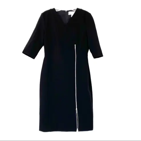 Hugo Boss Deazema black Jersey twill dress size 4