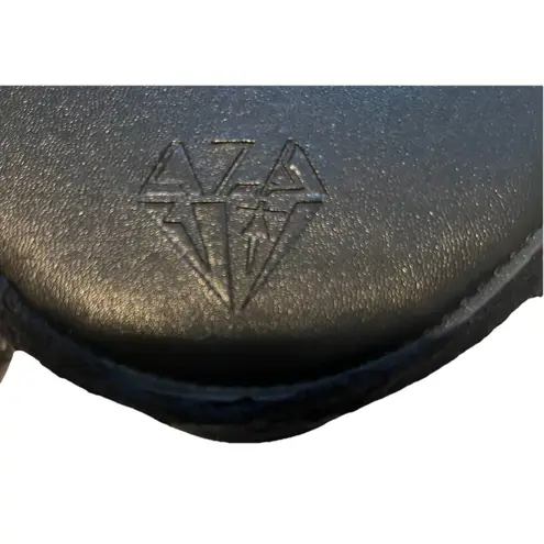 AZA Gothic Heart Bat Wing Backpack Black Lace Trim Faux Leather Mini Bag Purse