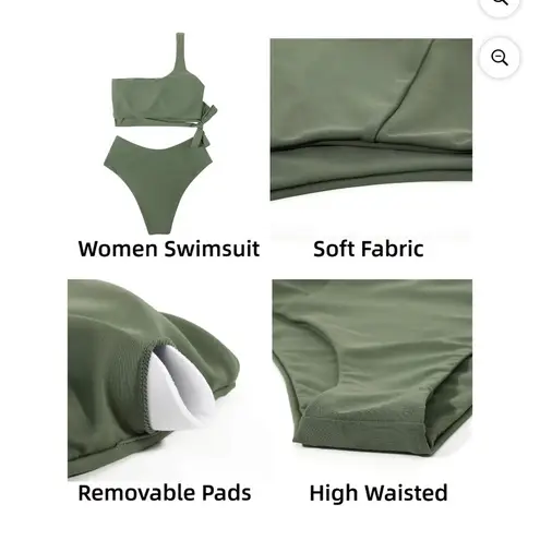 Moshu Green Asymmetrical One