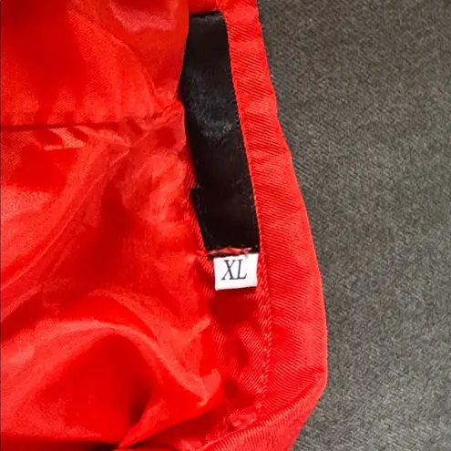 Women's Red Light Weight Blazer Jacket One Button Closure Size M (8) NWOT Red Size M