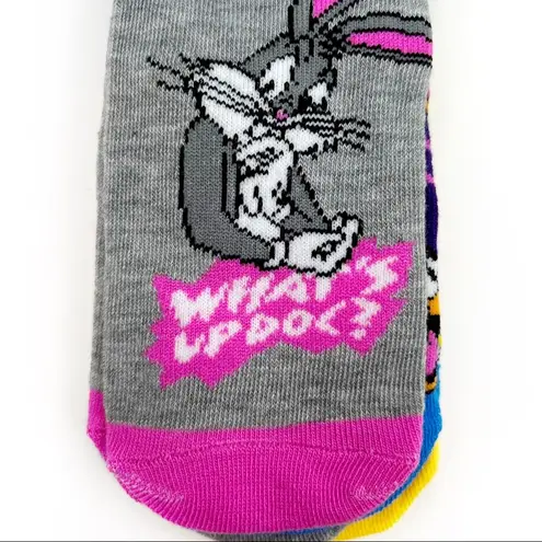 Looney Tunes Womens No Show Socks Gift Tweety Bird Lola Bugs Bunny Daffy Duck
