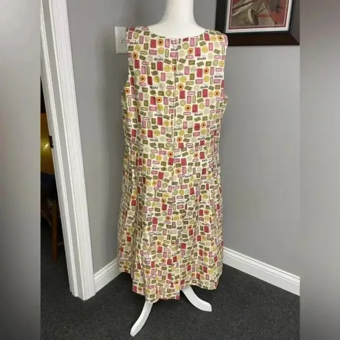 Modcloth  Bea & Dot biscuit dress 2X Kitschy Rockabilly Swing 40s Pocket