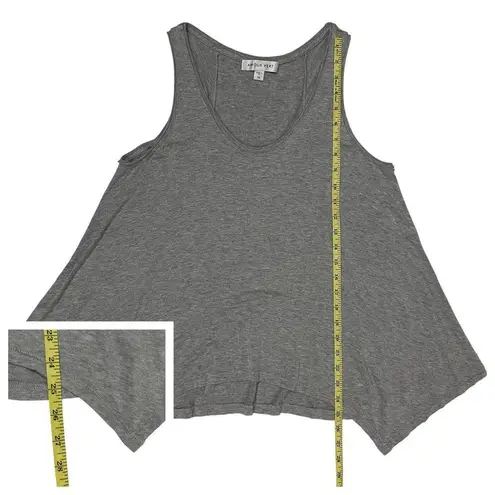Amour Vert Asymmetrical Hem Tank - Gray - XS