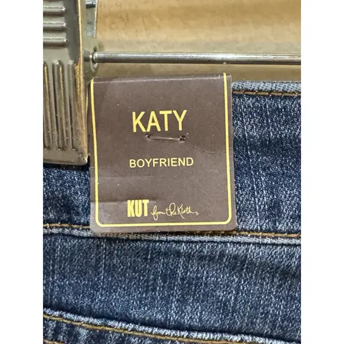 Kut From The Kloth Kut from‎ the Kloth KATY Boyfriend Jeans Size 6 Medium Wash Roll Cuff Denim