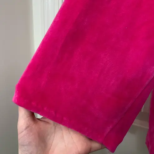 Women’s pink fleece high neck collared full front zip jacket sweatshirt M/L Size M