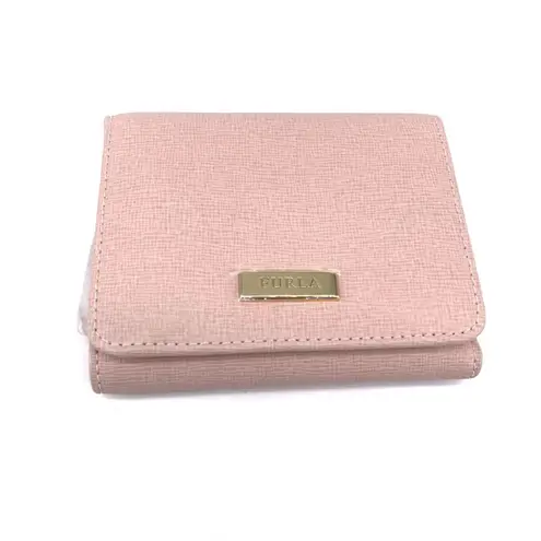 Furla NWT Classic Trifold Wallet Magnolia Pink