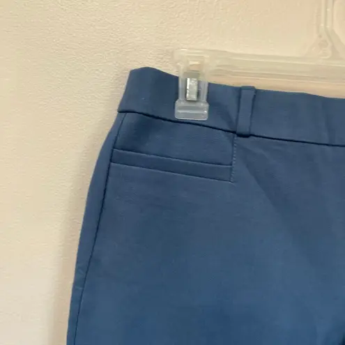 Banana Republic  Modern Sloan Washable Bi-Stretch Ankle Pants Blue 4 Short