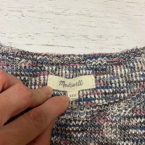Madewell  Multicolored Nubby Knit Top Sweater