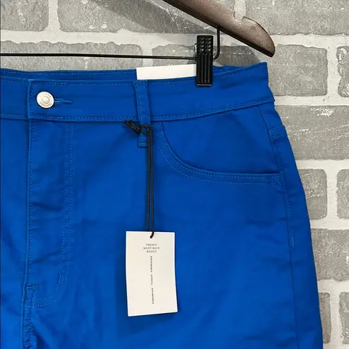 Zenana Outfitters NWT Ocean Blue High Waist Shorts Women’s Size 2XL