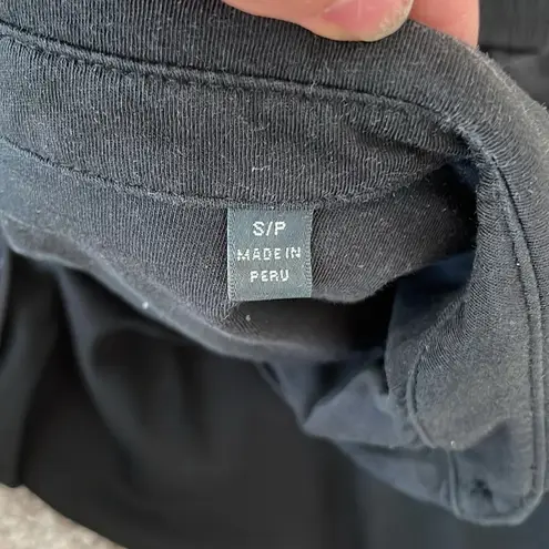 ATM classic jersey long sleeve jumpsuit cotton black