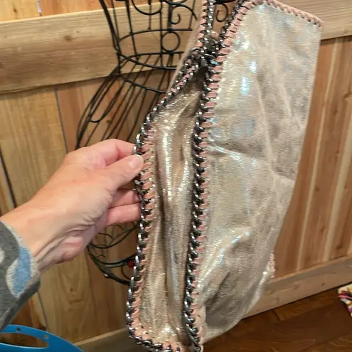 🎈🎈🎈BOGOHO 🎈🎈🎈Rose Gold Shimmer Chain Link Strap Satchel