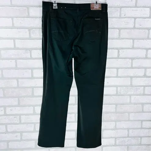 Brax Mary Slim 5 Pocket Jeans in Dark Olive Size 12S Green