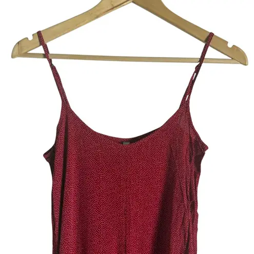 Rachel Pally Mini Dot Cilla Red Sleeveless Maternity Maxi Dress Size XS