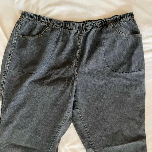 Just My Size JMS Washed Black Boot Leg Jeans