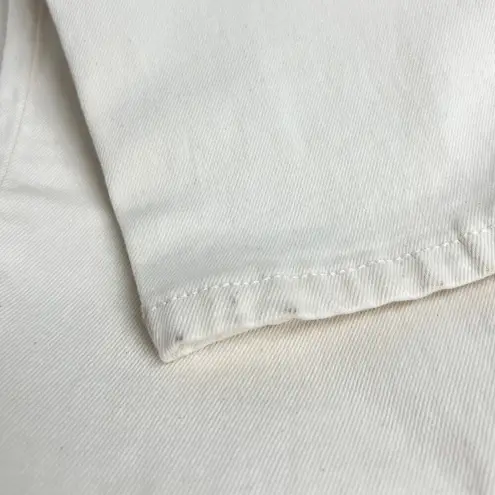 RE/DONE Orginals 90s High Rise Ankle Crop in Vintage White size 27 NWOT