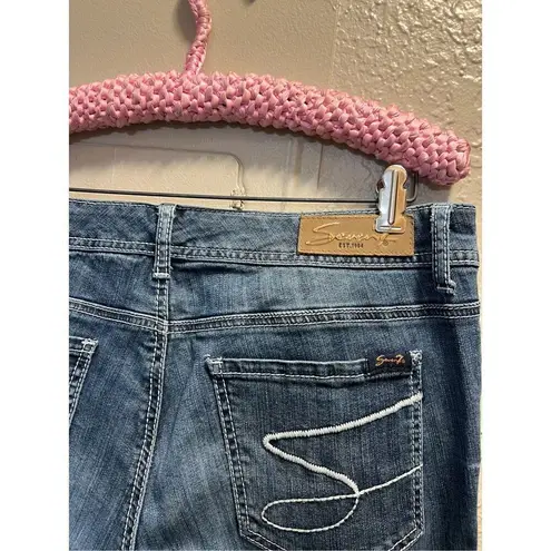 Seven7 Flare Blue Jeans Woman’s Size 12 - Minor Wear/Flaws