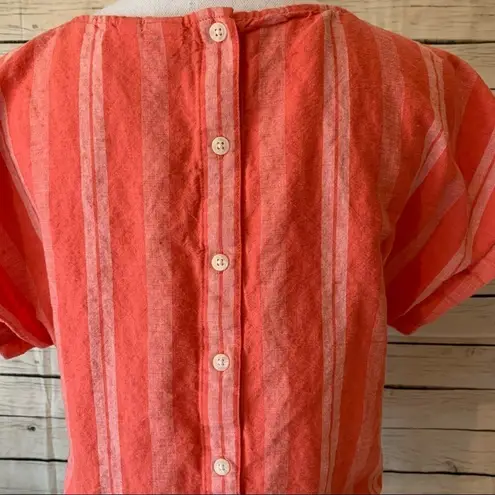 Gap  Linen Tie Front Dolman Top