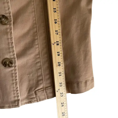 Gibson Latimer Gibson Size‎ Small Latimer Button Up Tan Jacket