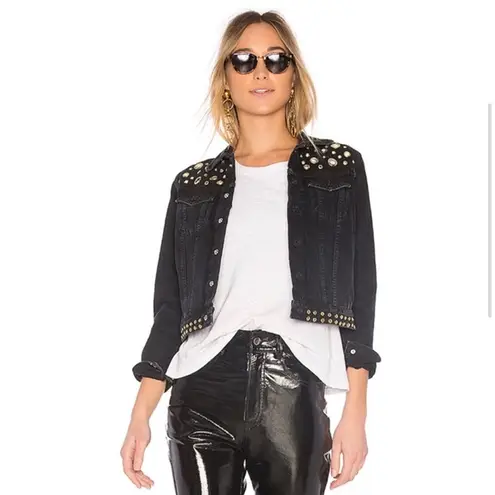 AGOLDE  Reputation Studded Overtone Jean Jacket Medium thumbnail 9