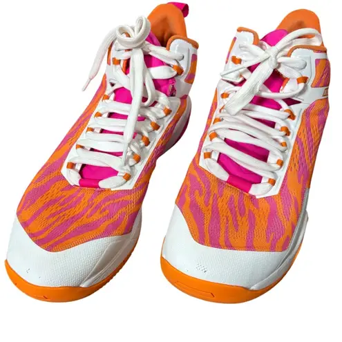 MOOLAH Kicks Neovolt Pro V2 Basketball Shoes Orange Pink Dragonfruit Womens 11