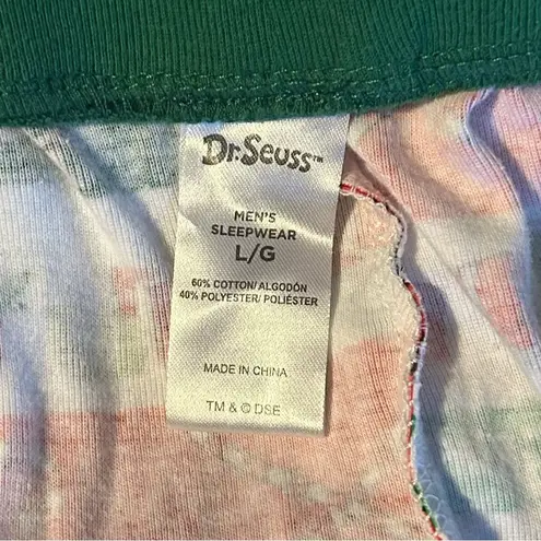 Dr. Seuss Grinch Stole Christmas Cotton Blend Drawstring Waist Jogger Style Lg.