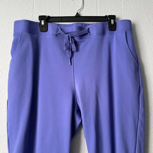 Betabrand Womens Pants 1X Pull On Drawstring Cropped Stretch Casual Activewear
