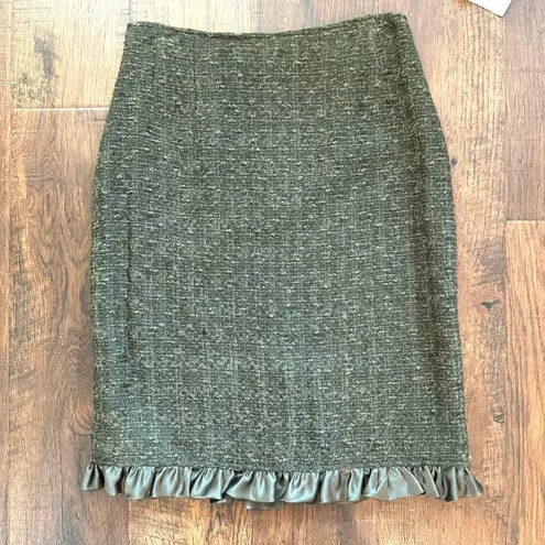 Rickie Freeman TERI JON two piece skirt suit, size 2, NWT Green