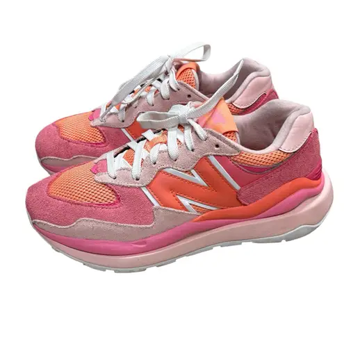 New Balance  Women’s 57/40 Valentine's Day Pink Orange Sneakers Shoes Size 7.5