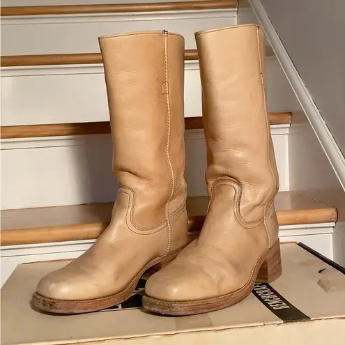 Frye  Campus 14L Boots size 8 D in Tan