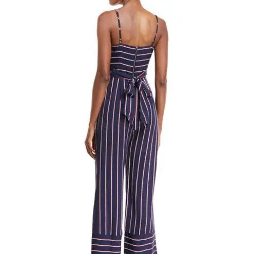 Bardot Revolve Striped Lulu Wide Leg Jumpsuit