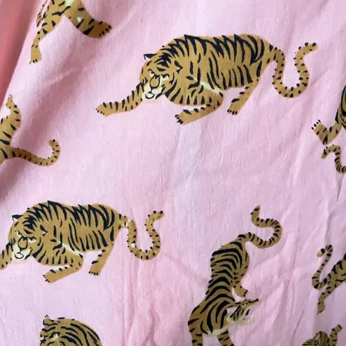 Darlington Isle Tiger Maxi Dress Pink Size M