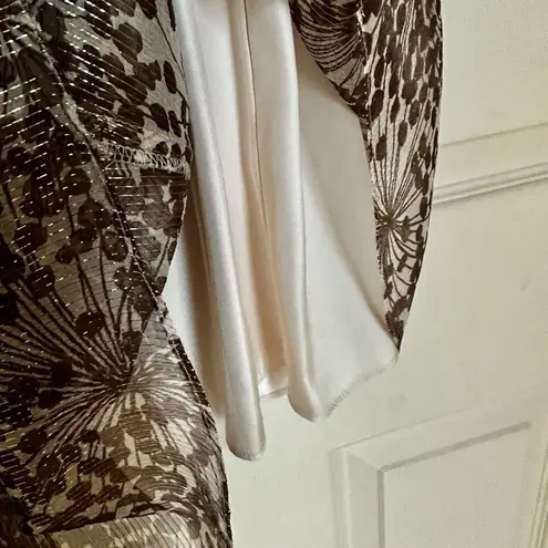 BCBG Maxazria brown halter dress Size 2