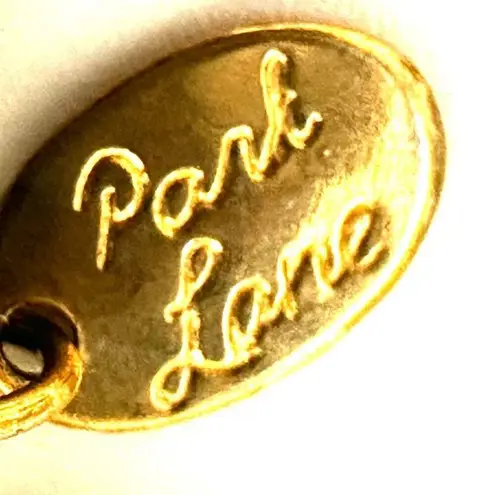 Park Lane gold tone vintage long chain necklace