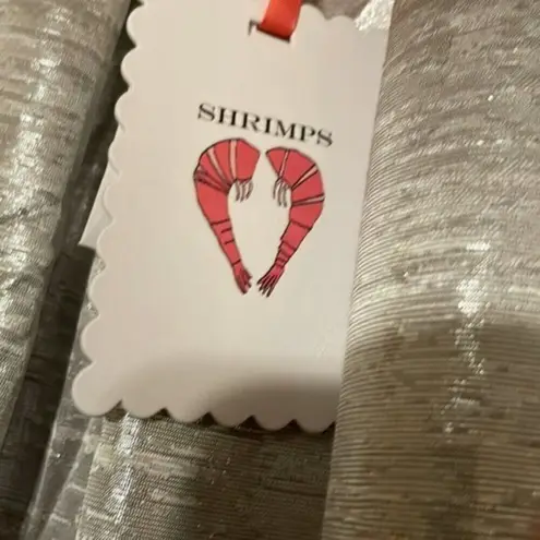 Shrimps Pearl bow embellished metallic jacquard skirt silver size 8