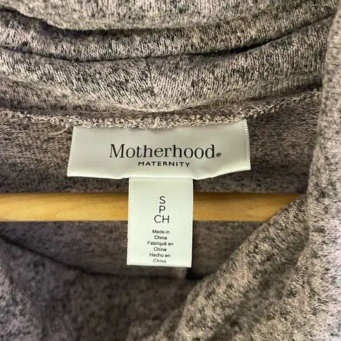 Motherhood Women’s Morherhood Maternity pink/black long sleeved cowl neck sweater Small