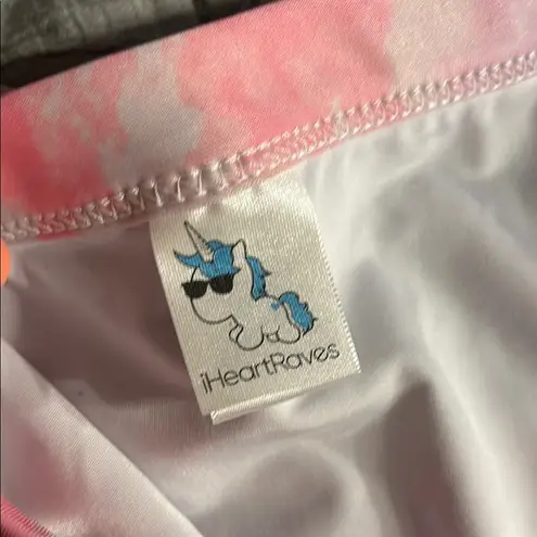 iHeartRaves Pink,Blue,Purple,orange Tie-Dye Festival Set